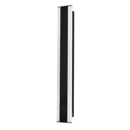 Afx Rhea 48-in. Outdoor LED Wall Sconce, Black REAW0548LAJUDBK